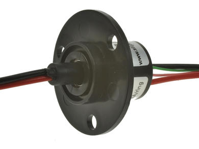 Connector; slip ring; SR022-12-2P/2S; 4 ways; with 0,25m cable; for panel; screw; 2; 10A; 250V; Yumo; RoHS