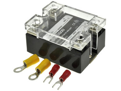 Relay; SSR; single phase; GDH4044ZD3; 3÷32V; DC; 40A; 44÷440V; AC; zero crossing; SCR output; panel mounted; SPST NO; Greegoo; RoHS