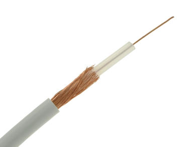 Przewód; koncentryczny; RG59 B/U 75ohm; oplot + 1x0,25mm2; drut; Cu; biały; PE; PVC; okrągły; ekranowany; 50V; zwój 100m; Madex; RoHS Przewód; koncentryczny; RG59 B/U 75ohm; oplot + 1x0,25mm2; drut; Cu; biały; PE; PVC; okrągły; ekranowany; 50V; zwój 100m; Madex; RoHS