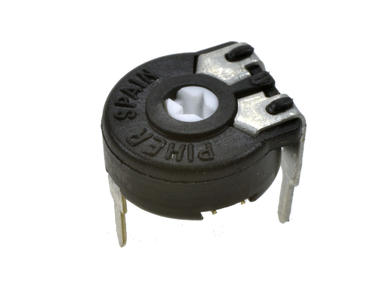 Potentiometer; mounting; single turn; horizontal; PT10LV10-472A2020; 4,7kohm; linear; 20%; 0,15W; through-hole (THT); cermet; PT10; Piher; RoHS