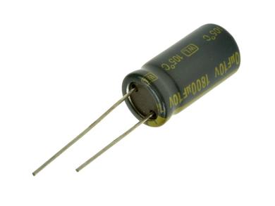 Kondensator; niskoimpedancyjny; elektrolityczny; 1800uF; 10V; WLR182M1AG21R; fi 10x20mm; 3,5mm; przewlekany (THT); luzem; Jamicon; RoHS