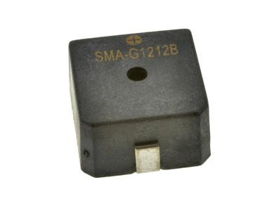 Buzzer elektromagnetyczny; SMA-G1212B; 90 dB; 8÷15V; 40mA; 12,5x12,5mm; 2,3kHz; powierzchniowy (SMD); ciągły; 5mm; KEPO