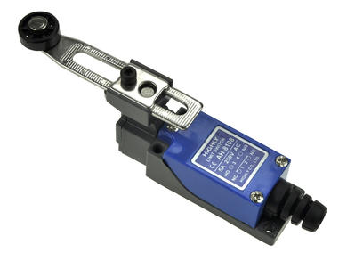 Limit switch; AH8108; adjustable lever with roller; 20÷72mm; 1NO+1NC; snap action; screw; 5A; 250V; IP65; Highly; RoHS