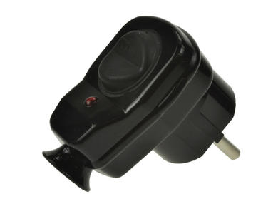 Plug; AC power; CEE 7/7; AWA-ŁKB; angled 90°; for cable; 16A; 250V; screw; Elektroplast; RoHS