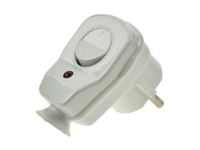 Plug; AC power; CEE 7/7; AWA-ŁKW; angled 90°; for cable; 16A; 250V; screw; Elektroplast; RoHS