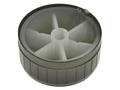 Knob; GCL40; 6mm; black; fi 40mm; 16mm; plastic