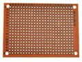 Circuit board; multipurpose; PCB 5x7; 50x70; 2,54mm; drilled; 1pcs.