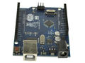Module; equivalent to ARDUINO UNO R3; UNO-R3; ATMEGA328; pin strips; USB B; supply DC