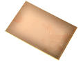 Laminate; unilateral copper; 140x200mm; FR4; 70um; 1mm; copper