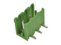 Terminal block; STL950/03-5-H; 3 ways; R=5,00mm; 7,9mm; 15A; 300V; through hole; angled 90°; open; green; PTR Messtechnik; RoHS