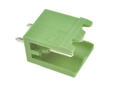 Terminal block; STL950/02-5-V; 2 ways; R=5,00mm; 12mm; 15A; 300V; through hole; straight; open; green; PTR Messtechnik; RoHS