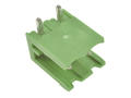 Terminal block; STL950/02-5-H; 2 ways; R=5,00mm; 7,9mm; 15A; 300V; through hole; angled 90°; open; green; PTR Messtechnik; RoHS