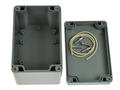 Enclosure; multipurpose; G3109; ABS; 120mm; 80mm; 85mm; IP65; dark gray; recessed area on cover; Gainta; RoHS