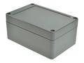 Enclosure; multipurpose; G3107; ABS; 120mm; 80mm; 55mm; IP65; dark gray; recessed area on cover; Gainta; RoHS