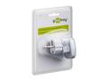 Adapter wtyk / gniazdo; zasilające AC; CEE 7/7-UK; ADAP-UK/CEE 7/7; proste; wciskane; 13A; 230V; Goobay; RoHS