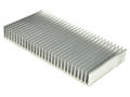 Heatsink; C20025/10; plain; 100mm; ribbed; 1,2K/W; 200mm; 25mm; Firma Piekarz