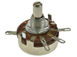 Potencjometr; osiowy; mono; jednoobrotowy; WTH118-1A 2W B10K; 10kohm; liniowa; 20%; 2W; oś fi 6,00mm; 20mm; metal; gładka; 270°; węglowy; lutowany; RoHS