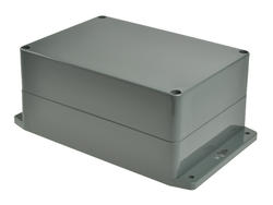 Enclosure; multipurpose; G340MF; ABS; 171mm; 121mm; 80mm; IP65; dark gray; mounting flange; Gainta; RoHS