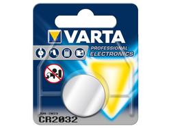 Bateria; litowa; CR2032; 3V; 170mAh; blister; fi 20x2,5mm; VARTA; RoHS; 2032