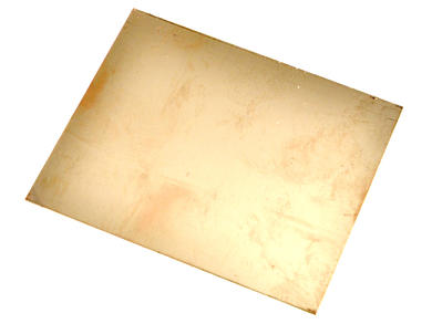 Laminate; unilateral copper; 90x100mm; FR4; 35um; 1,5mm; copper