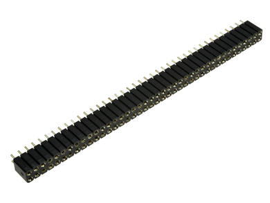 Socket; pecision DIP; PDIP40; 2,54mm; easy split type; 80 ways; 2x40; through hole; tinned; 7mm; RoHS