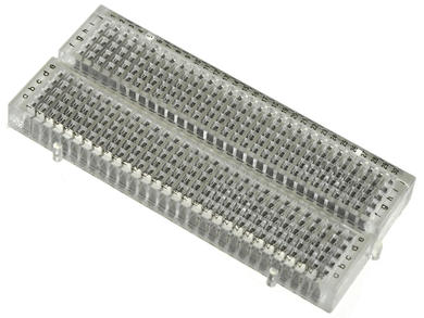 Circuit board; prototype; solderless; PSP300W; 300; 35x82; 2,54mm; 1pcs.; white