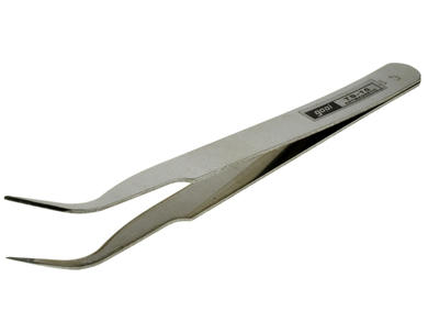 Tweezers; TS-15; 115mm; curved; metal