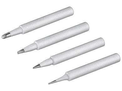 Soldering tip set; ZG-4P; cut sides; screwdriver; conical; EP 5; fi 0,8mm; fi 0,5mm; Fixpoint