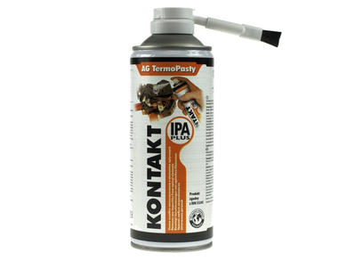 Isopropyl alcohol; cleaning; Kontakt IPA/400ml AGT-225; 400ml; spray; metal case; AG Termopasty