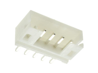 Plug; WS-05S; 5 ways; straight; 2,00mm; through hole; 1A; 100V; RoHS