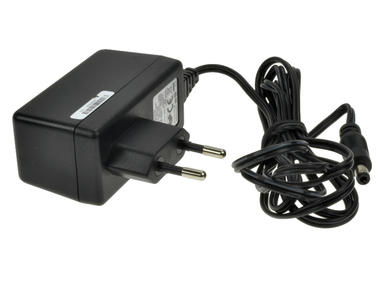 Power Supply; plug; ZSI12V1,25A; 12V DC; 1,25A; straight 2,5/5,5mm; black
