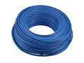 Wire; equipment; H05V-K (LgY); 1 core; stranded; Cu; 0,35mm2; blue; PVC; -40...+70°C; 300/500V; 100m reel; Eltrim; RoHS; 2,4mm; 1x0,35mm2