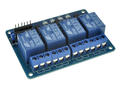 Extension module; relay; MP-4K; 5V; 10A; 250V; relay SRD-05VDC-SL-C; 4 channels; screw
