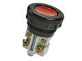 Przełącznik; przyciskowy; N1-1KPc; ON-(OFF)+OFF-(ON); czerwony; bez podświetlenia; śrubowe; 2 pozycje; 6A; 230V AC; 38mm; 61mm