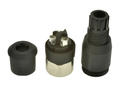 Socket; 42-00010; M8-3p; 3 ways; straight; screw; 0,5mm2; 4-5,5mm; for cable; black; IP67; 4A; 60V; Conec; RoHS