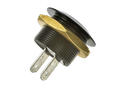 Przełącznik; tact switch; przyciskowy; MSW-12A01; OFF-(ON); 1 tor; bez podświetlenia; monostabilny; na panel; 50mA; 16V DC; 12mm; IP54; Mitec; RoHS