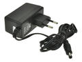 Power Supply; plug; EA1017A2; 12V DC; 1,4A; 16,8W; straight 2,5/5,5mm; black; plastic case; 200÷240V AC; MW Power