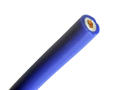 Przewód; silikonowy; LI2G1,0B; linka; Cu; 1x1,00mm2; niebieski; silikon; podwójna izolacja; 3,9mm; -50...+180°C; 1000V; RoHS