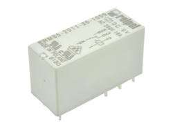 Relay; electromagnetic miniature; RM85-2011-35-1009; 9V; DC; SPDT; 16A; 250V AC; 16A; 24V DC; PCB trough hole; for socket; Relpol; RoHS