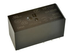 Relay; electromagnetic miniature; HF115F-024-2ZS4B (JQX115); 24V; DC; DPDT; 8A; 250V AC; for socket; PCB trough hole; Hongfa; RoHS
