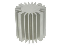 Radiator; SK577 50 AL; do diod LED; naturalny; 1,65K/W; 50mm; walec; 30/50mm; Fischer Elektronik; RoHS