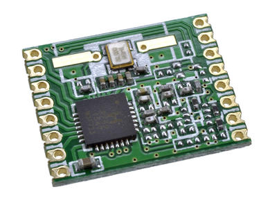 Module; transceiver; RFM69W-868S2; 868MHz; Hope Microelectronics; 13dBm; -120dBm; surface mounted (SMD)
