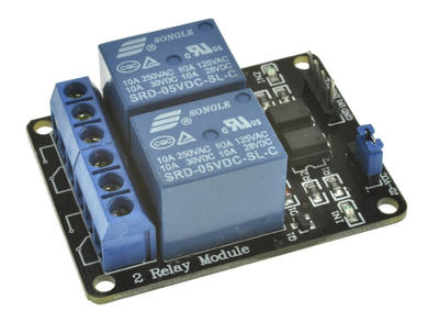 Extension module; relay; MP-2K-IZO; 5V; 10A; 250V; 110V; relay SRD-05VDC-SL-C; 2 czannels; screw; pin strips