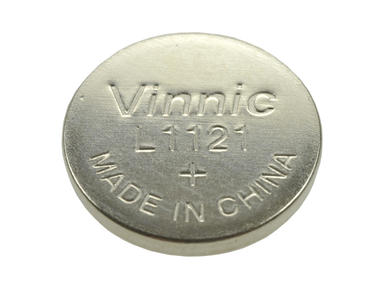 Battery; alkaline; AG8/LR1121; 1,5V; blister; fi 11,6x2,1mm; Vinnic; AG8