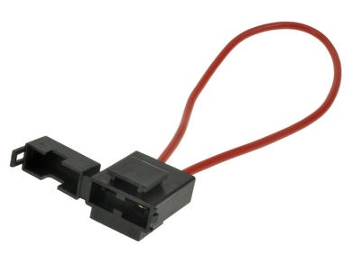 Fuse socket; GB1; UNI 19mm; leads; 25A; Martex; RoHS