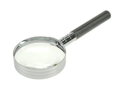 Magnifier; LMFI505X; x5; metal; dia. 50mm