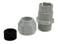 Cable gland; A1555.25.1.17; polyamide; IP68; light gray; M25; 10÷17mm; with metric thread; Agro; RoHS