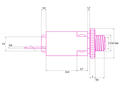 Wyłącznik nadprądowy S; bimetaliczny; MR1-16; 16A; 250V AC; 1 tor; na panel; konektory 6,3mm