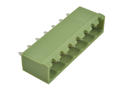 Terminal block; XY2500V-B-07P; 7 ways; R=5,00mm; 12mm; 12A; 300V; through hole; straight; open; green; Xinya; RoHS