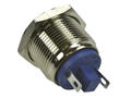 Switch; push button; GQ19F-10/J/N; OFF-(ON); 1 way; no backlight; momentary; panel mounting; 2A; 36V DC; 19mm; IP65; Onpow; RoHS